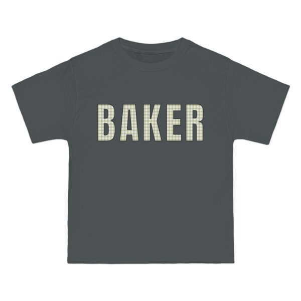 "BAKER" Gingham Style Tshirt - Beefy-T®  Short-Sleeve T-Shirt - Image 13