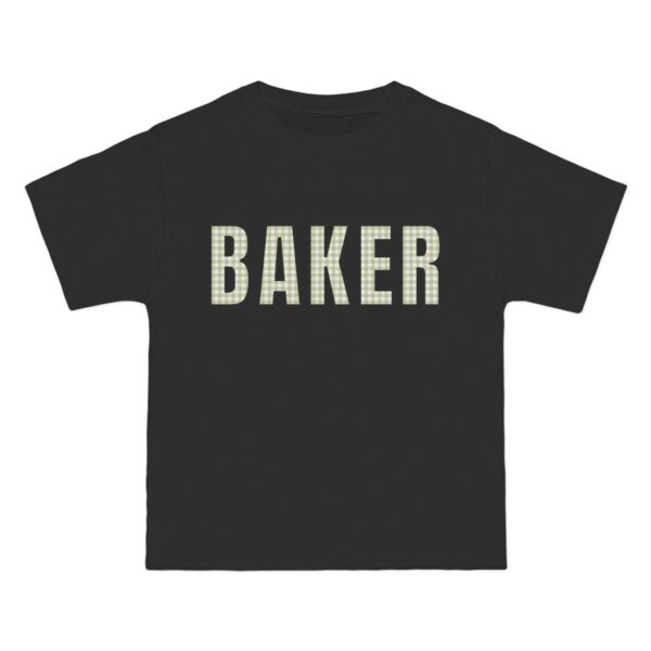 "BAKER" Gingham Style Tshirt - Beefy-T®  Short-Sleeve T-Shirt - Image 10