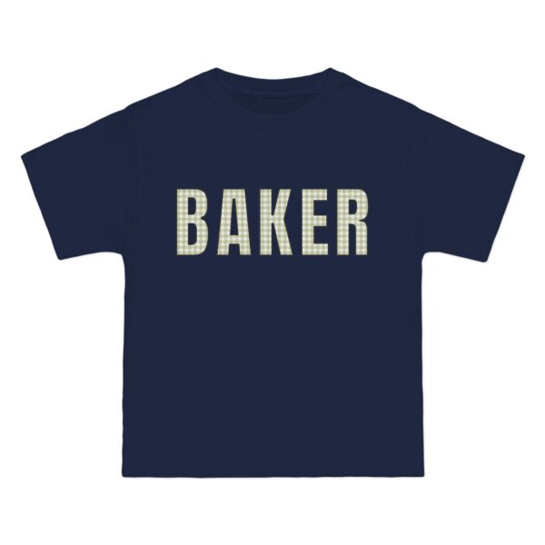 "BAKER" Gingham Style Tshirt - Beefy-T®  Short-Sleeve T-Shirt - Image 7