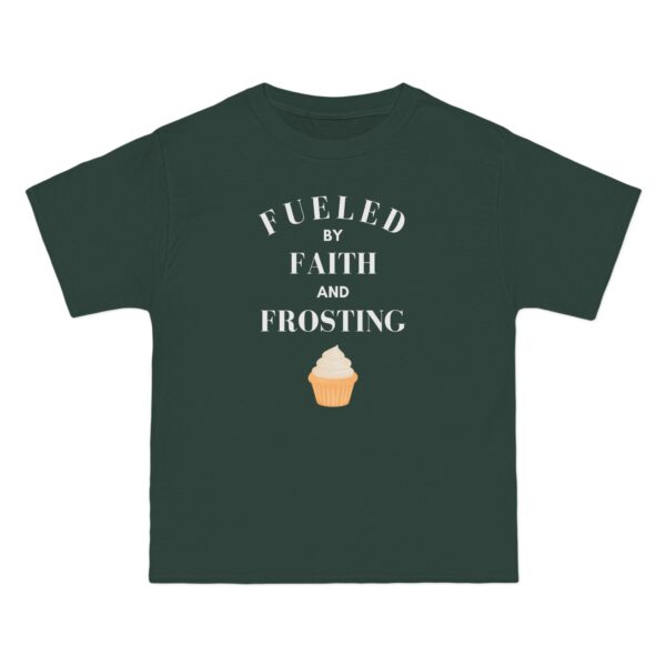 "Fueled By Faith & Frosting" Beefy-T®  Short-Sleeve T-Shirt - Image 4