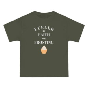 "Fueled By Faith & Frosting" Beefy-T®  Short-Sleeve T-Shirt