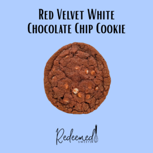 Red Velvet White Chocolate Chip Cookies