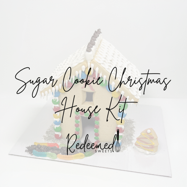 Sugar Cookie Christmas House DIY Kit