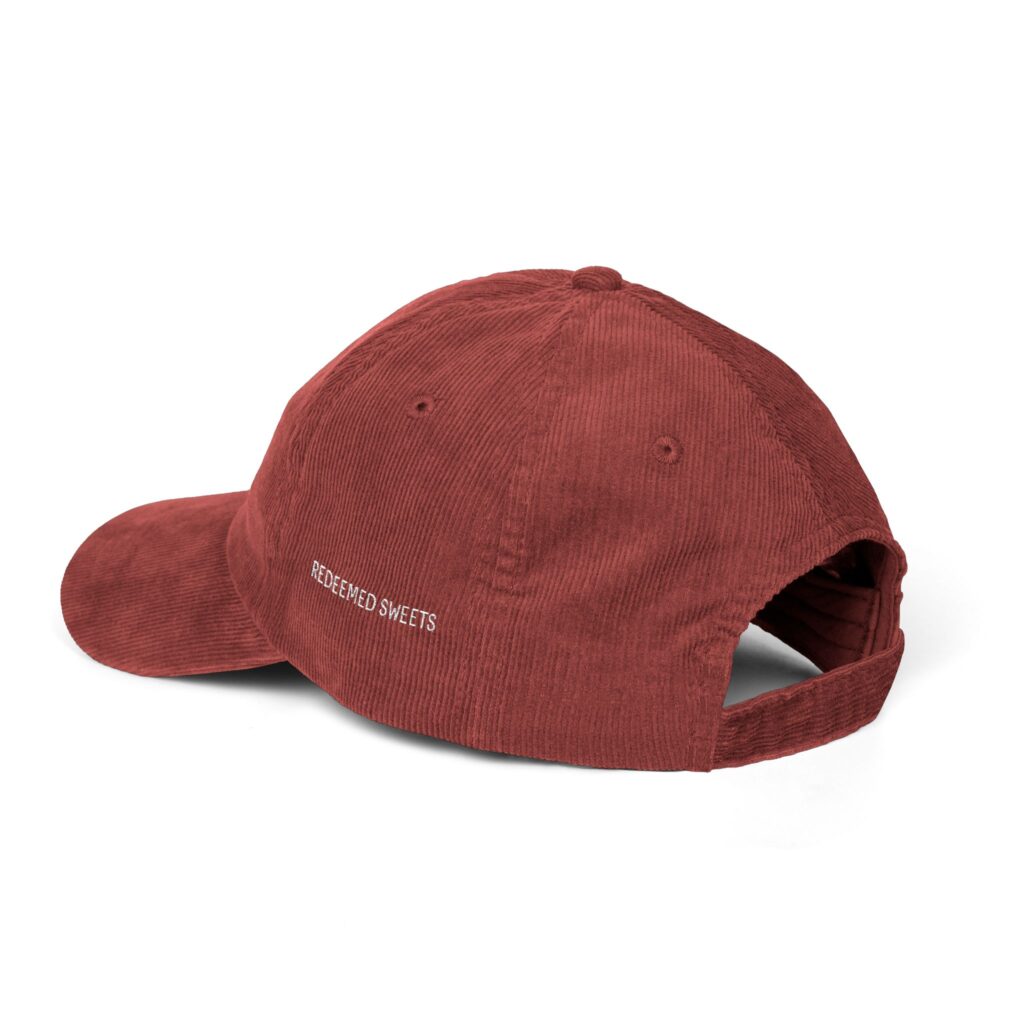 Vintage Corduroy Cap: Trendy, Fashionable Hat, Baker, Baking